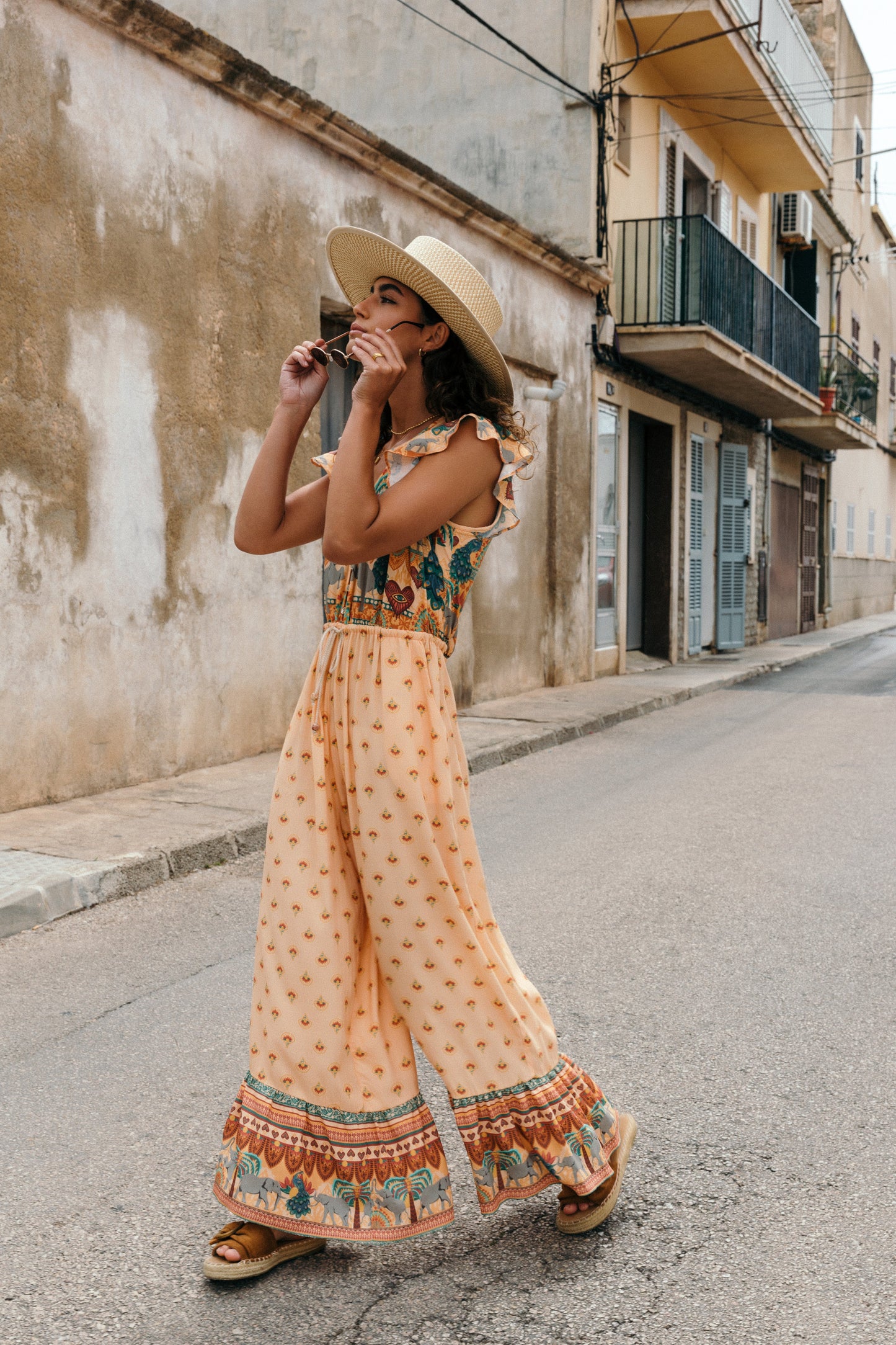 Ceylon Jumpsuit Vagabond the Brand Vagabond Apparel Handmade in Mallorca
