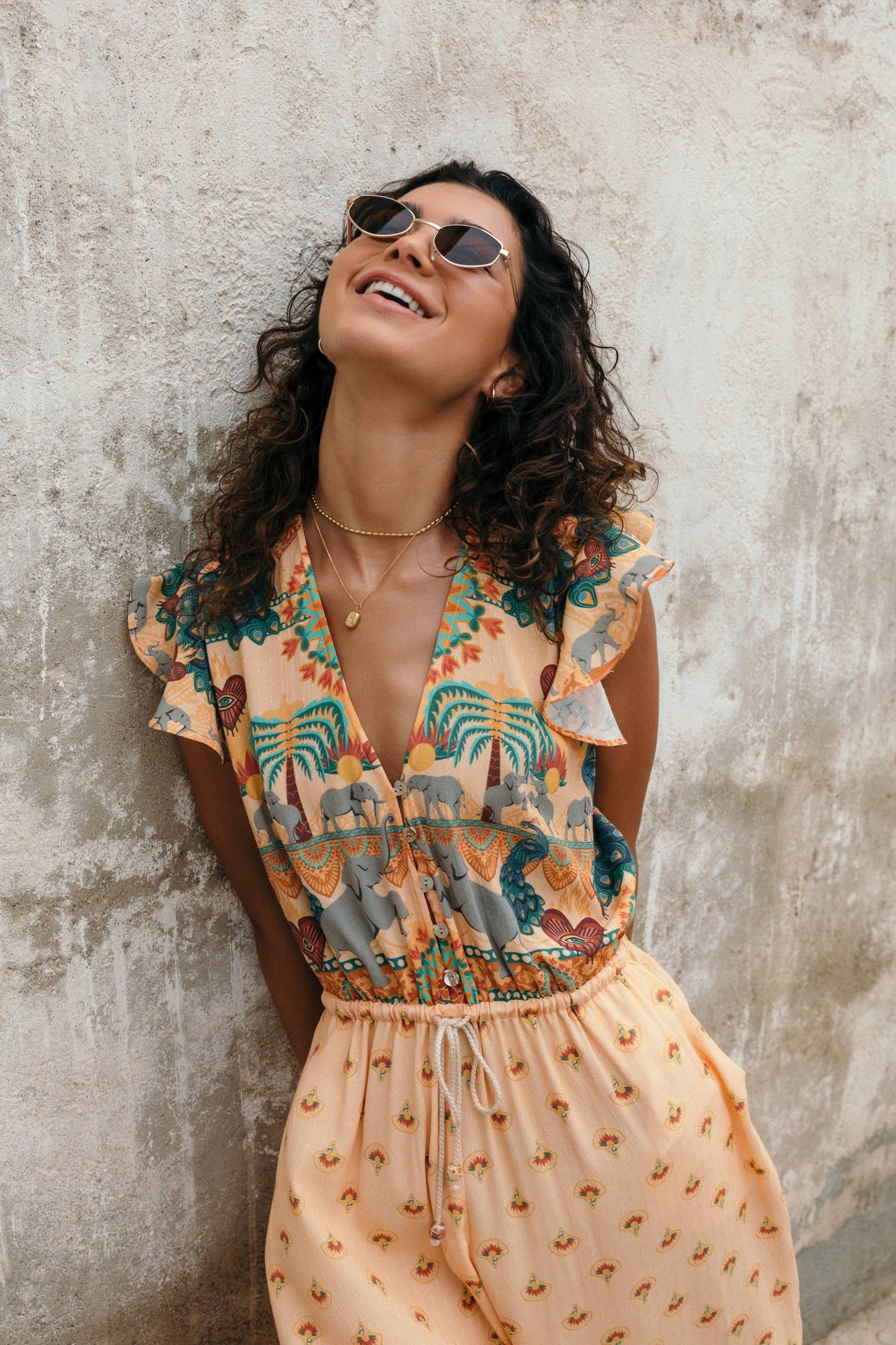 Ceylon Jumpsuit Vagabond the Brand Vagabond Apparel Handmade in Mallorca