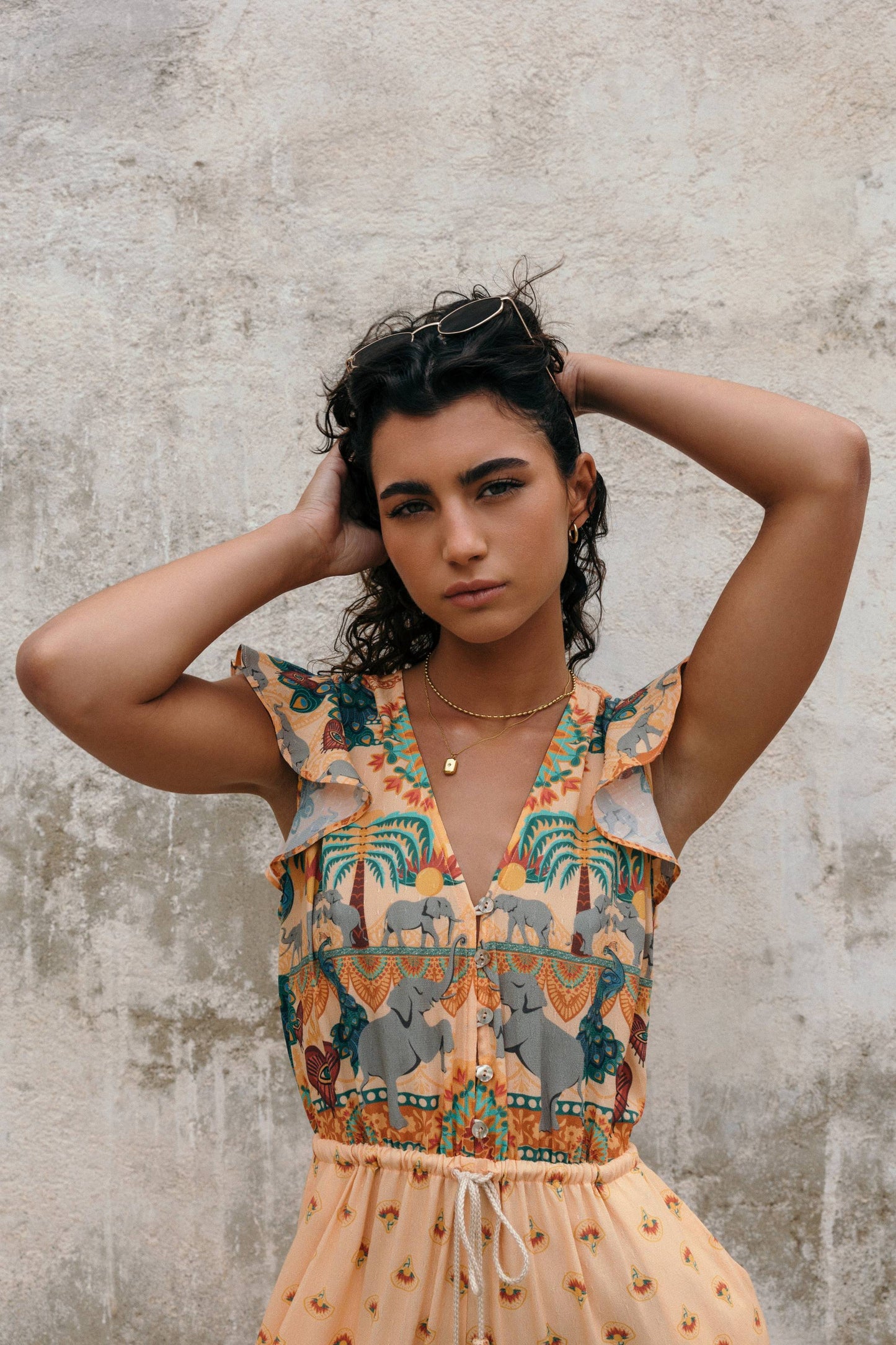 Ceylon Jumpsuit Vagabond the Brand Vagabond Apparel Handmade in Mallorca