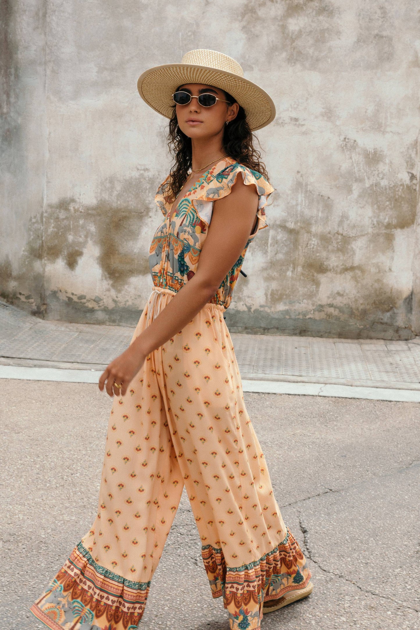 Ceylon Jumpsuit Vagabond the Brand Vagabond Apparel Handmade in Mallorca