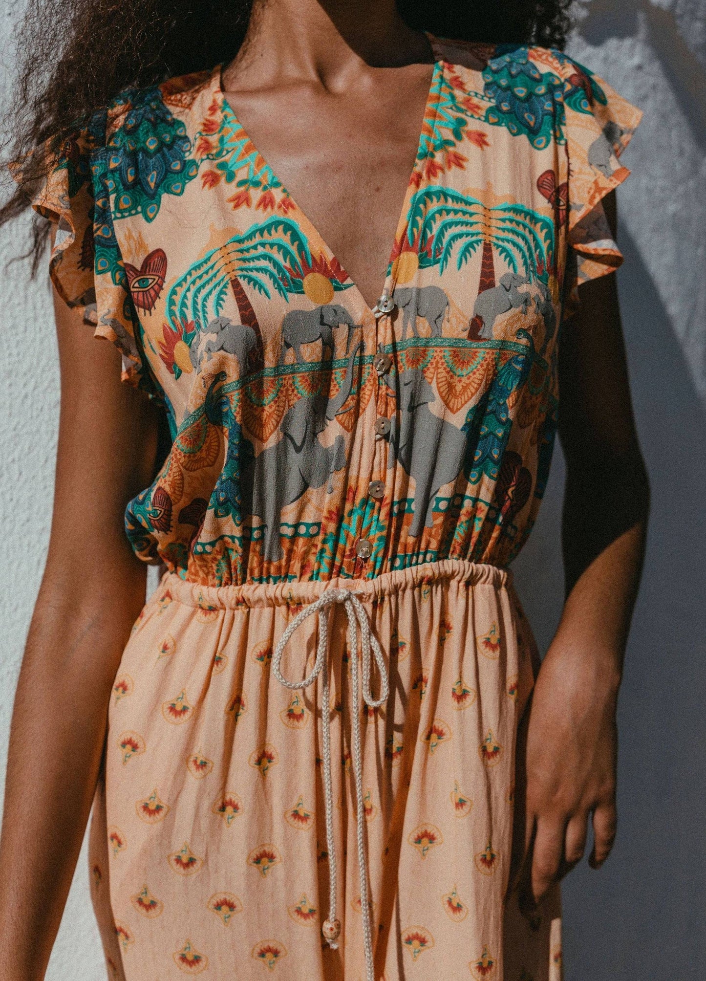 Ceylon Jumpsuit Vagabond the Brand Vagabond Apparel Handmade in Mallorca