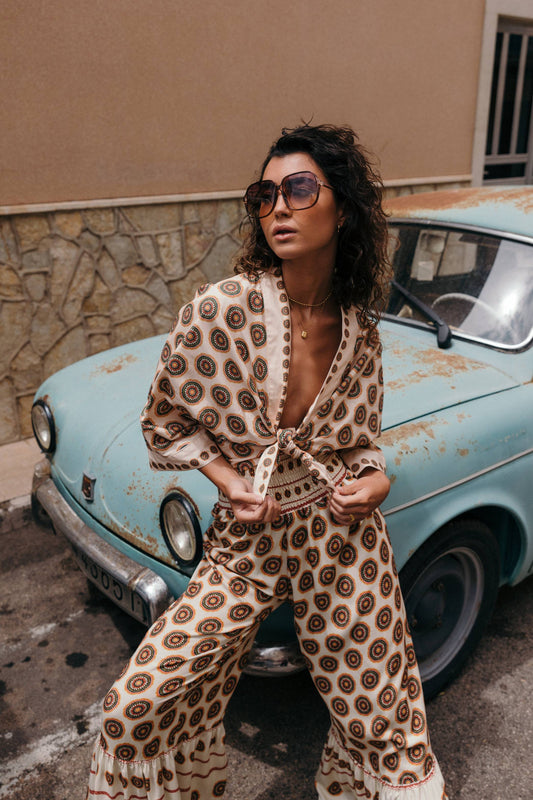 Flor Cubana Bolero Vagabond the Brand Vagabond Apparel Handmade in Mallorca